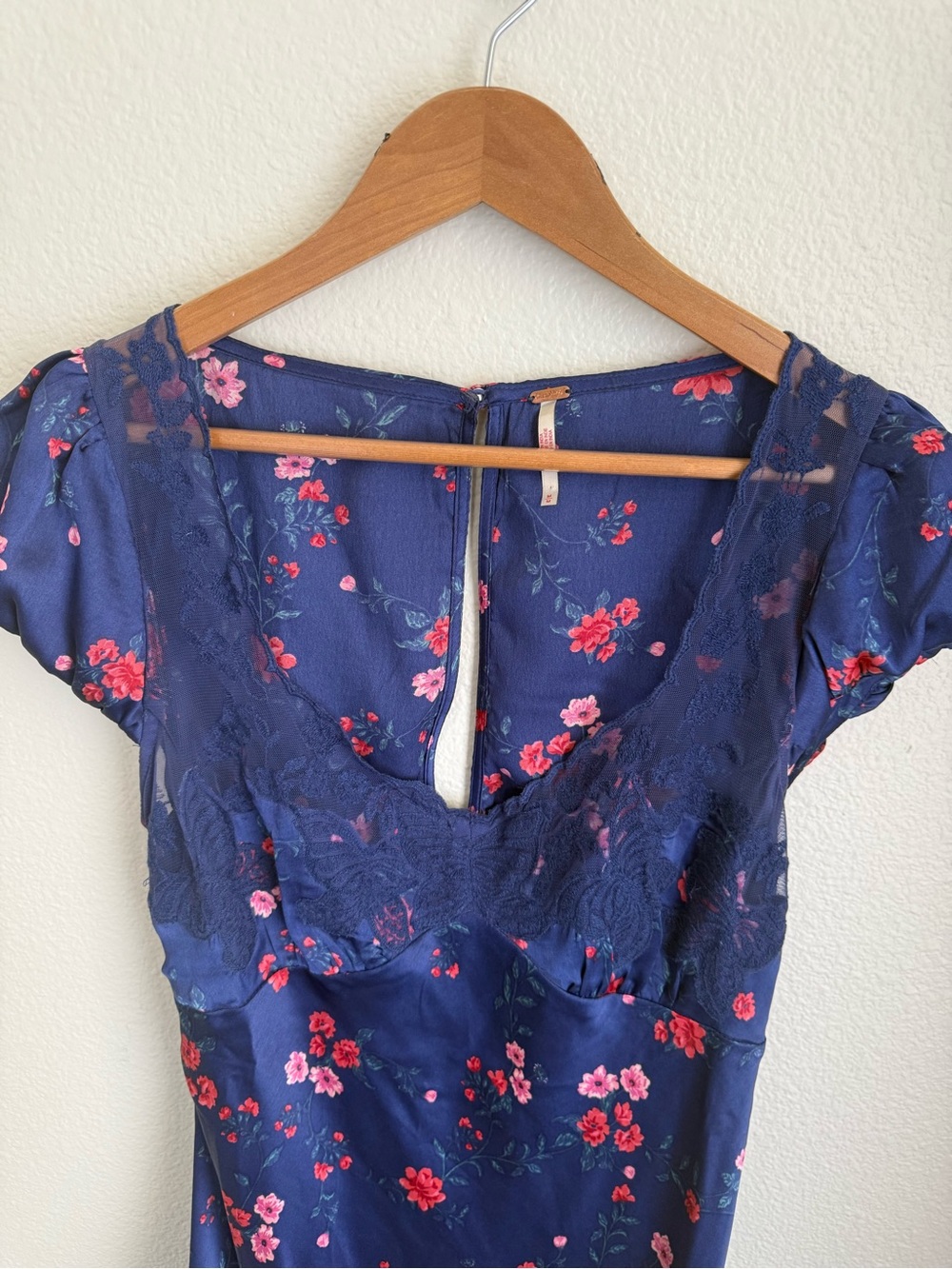 Free People Satin Maxi Dress